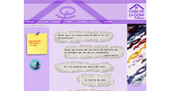 Desktop Screenshot of casadeladona.net